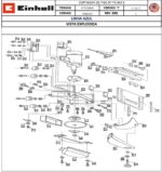 Cortador de Piso 110/127V BT-TC 900 S Einhell - Imagem 2
