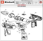 Parafusadeira Bateria 10,9V e Menor RT-CD 10,8 Li Einhell - Imagem 2