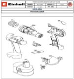 Parafusadeira Bateria 14,4V 110/127V  BT-CD 14,4 2B Einhell - Imagem 2