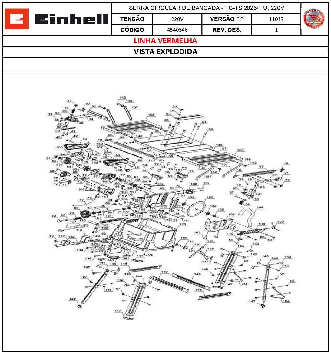 SERRA CIRCULAR DE BANCADA – TC-TS 2025-1 U 220V_page-0001