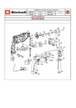 Furadeira 220V TH-ID 1000 E Einhell - Imagem 2