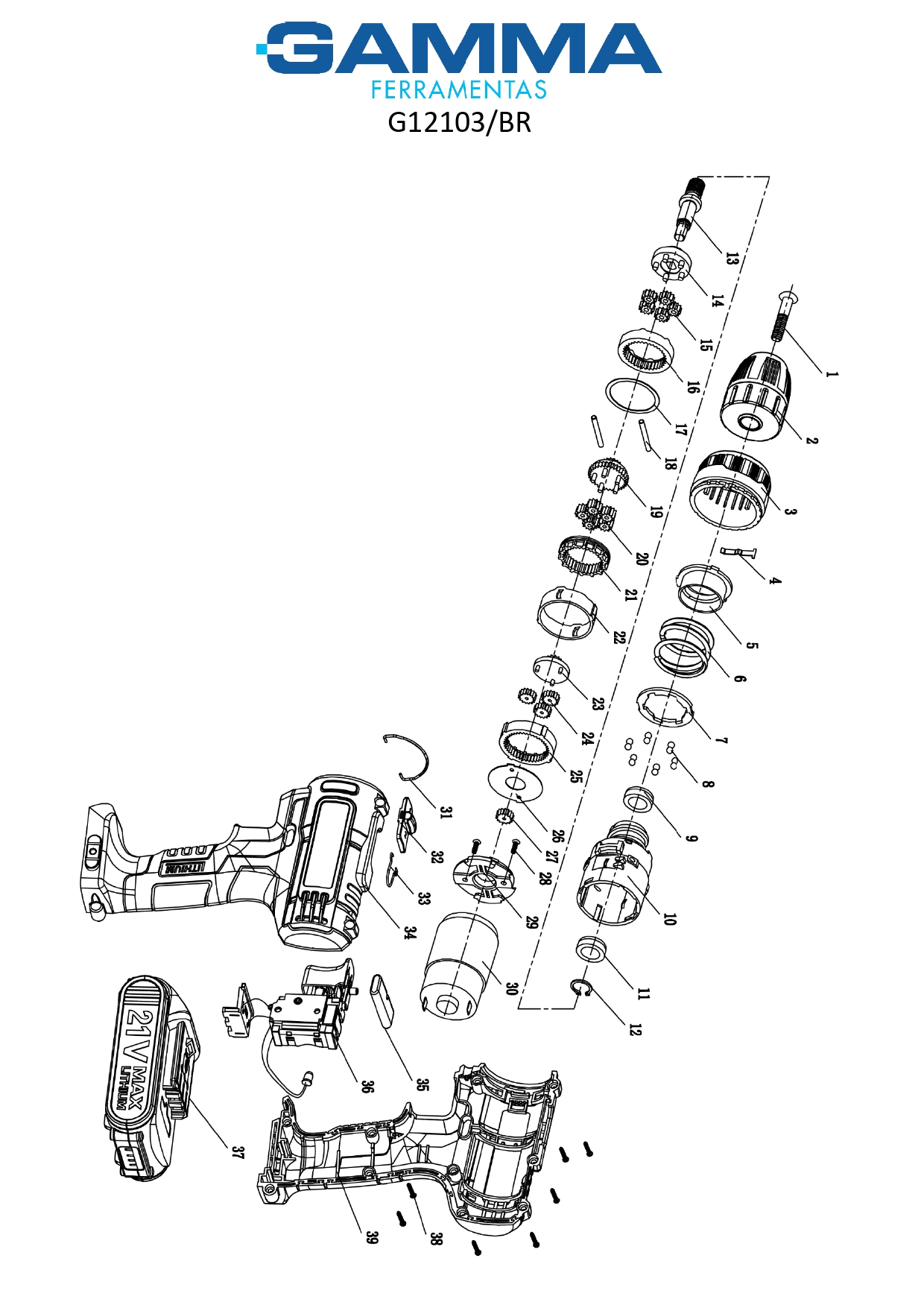 Parafusadeira Furadeira 21V Lithium Gamma G12103-Br_page-0001