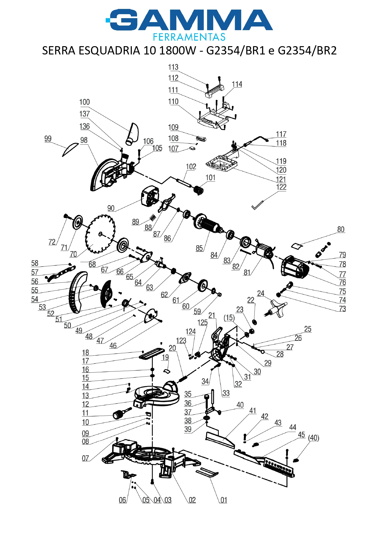 Serra Esquadria 10 1.800W – 220V – Azul Gamma G2354-Br2_page-0001