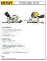 Serra Esquadria SM16-B2 220V Tipo 1 Stanley - Imagem 3
