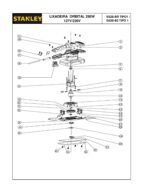 Lixadeira Roto Orbital SS28-B2 220V Tipo 1 Stanley - Imagem 2