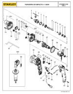 Furadeira STDH8013-B2 220V Tipo 1 Stanley - Imagem 2