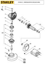 Esmerilhadeira Angular STGS6115-BR 110/127V Tipo 1 Stanley - Imagem 3