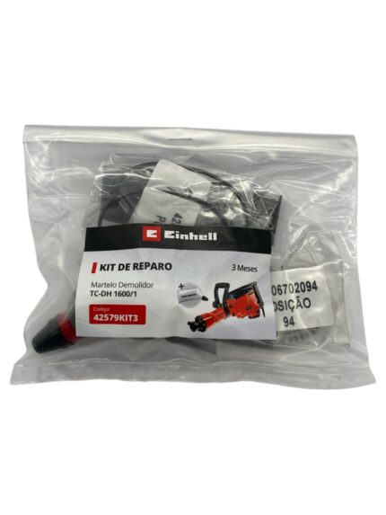 Kit de Reparo p/ TC-DH 1600/1 Einhell Martelo Demolidor 42579KIT3 (3 meses)
