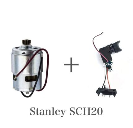 Kit de Motor + Interruptor Gatilho Sch20 Parafusadeira Stanley.