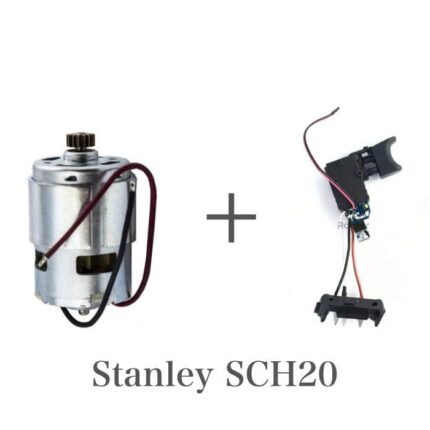 Kit de Motor + Interruptor Gatilho Sch20 Parafusadeira Stanley.