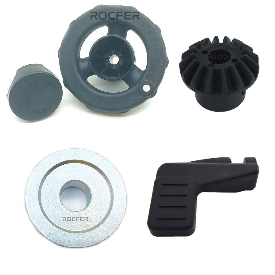Kit Flange + Engrenagem + Alavanca + Manivela P/ Serra de Mesa Stst1825 Stanley - Imagem 1
