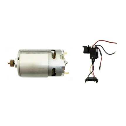 Kit Motor + Gatilho P/ Parafusadeira Scd12 Stanley