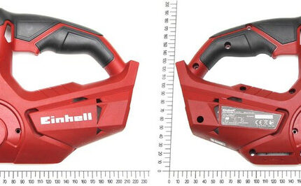 Carcaca  (Lado Direito + Lado Esquerdo) para Serra Tico-tico Einhell Te-js 18 Li-solo  432120002043
