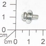 Parafuso M5x10mm Zincado para Motoesmeril Einhell Tc-bg 150 Bi 441257001002