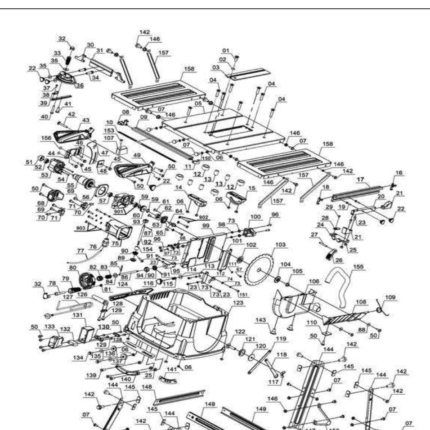 Limitador Traseiro da Guia Paralelo P/ Serra de Mesa ou Bancada Tc-ts 2025/1 U Einhell 434054002016