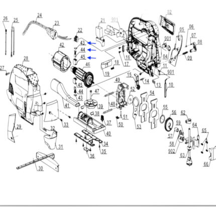 Kit Par de Porta Escovas, Carvão e Tampa P/ Rt-js 85 Serra Tico Tico Einhell