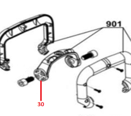 Suporte para Politriz Einhell Bt-po 1100/1 e 209326001030