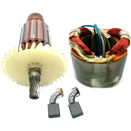 Kit Rotor e Estator 220v + Par de Escovas P/ Serra Esquadria Bt-ms 250 L Einhell