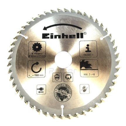 Disco de Serra 190x30x2,5mm 48t P/ Serra Circular Rt-cs 190l Einhell 4502142