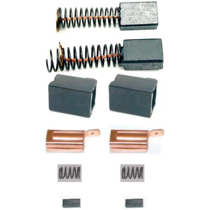 Kit 02 Carvões + Porta Escovas P/ Plaina Bt-pl 750 Einhell