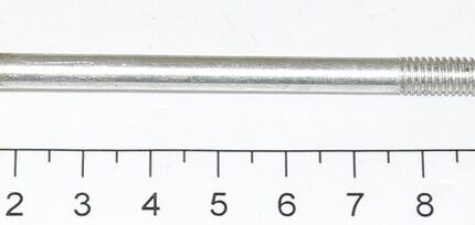 Parafuso Sextavado Rosca Parcial M6x105mm para Podador de Galhos Ge-lc 18 Li T Einhell 341080101117