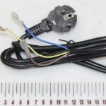 Cabo de Alimentacao com Plugue para Moto Esmeril Angular Tc-bg 150 Einhell 441257001905