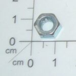 Porca Sextavada M6 para Lixadeira de Cinta 110/127v Rt-bs 75 Einhell 446623001002