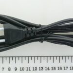 Cabo de Forca com Plug 220v para Lixadeira de Cinta Tc-bs 8038 Einhell 446625801016