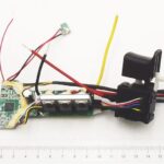 Interruptor Seccionador com Pcb para Parafusadeira Bateria 18v e 36v Tp-cd 18 Li Brushless-solo Einhell 451385001902