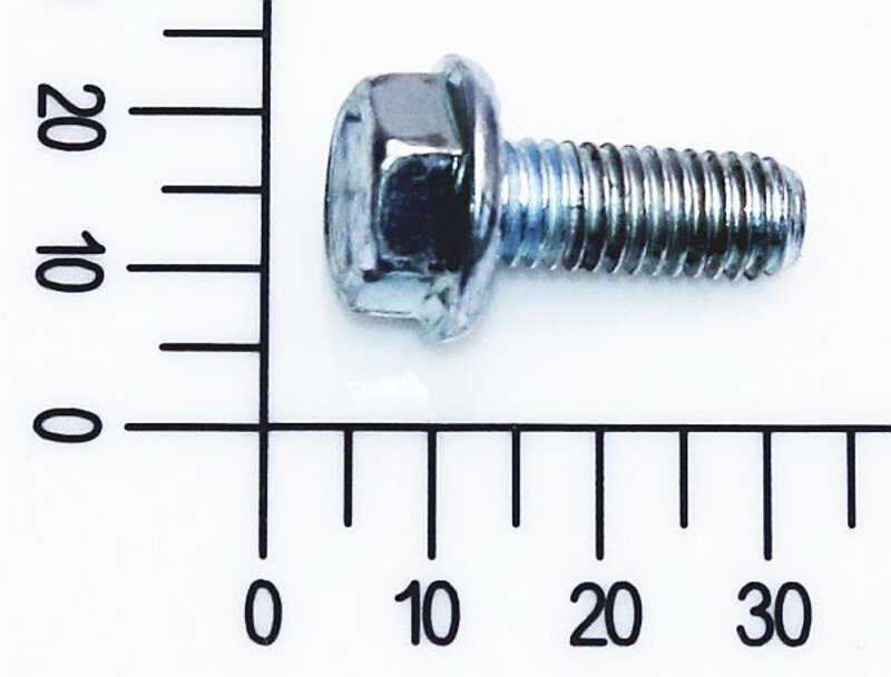 341314101074-img-1.jpg Parafuso Sextavado C/ Flange M8x20mm para Cortador de Grama Ge-cm 33 Li Einhell 341314101074 - Imagem 1