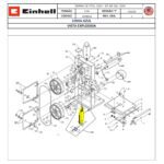 Conjunto Guia P/ Serra de Fita Bt-sb - 430802001905 Einhell - Imagem 3