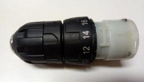 Kit Mandril com Seletor de Torque e Caixa de Velocidade para Parafusadeira Bateria 12v Bpf 12k3 Black 12v Wap Fw008744
