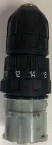 Kit Mandril com Seletor de Torque e Caixa de Velocidade para Parafusadeira Bateria 12v Bpf 12k4 12v Wap Fw009064