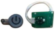 Botão Liga/desliga para Aspirador de Pó Robot W95 Wap Fw009601