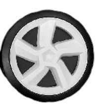 Kit Roda e Calota para Lavadora de Alta Pressão Ousada Wl 2600 110/127v Wap Fw009669