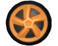 Kit Roda e Calota para Lavadora de Alta Pressão Wl 2660 Turbo 110/127v Wap Fw009690
