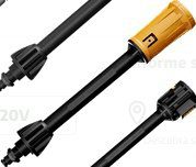 Lança C/ Bico Regulável para Lavadora de Alta Pressão Wl 2660 Turbo 110/127v Wap Fw009691