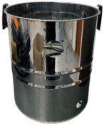 Kit Recipiente Inox para Aspirador de Pó Gtw Inox 50i 110/127v Wap Fw010736
