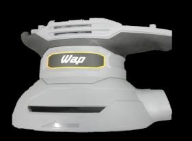 Carenagem Esquerda para Lixadeira Roto e Orbital Wf Lr01 110/127v Wap Fw011202
