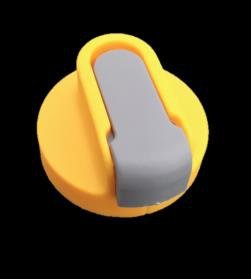 Botão de Ajuste de Profundidade para Plaina Wf Pe01 110/127v Wap Fw011569