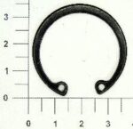Anel Elastico Interno M32 para Serra Mármore Smo-1300 110/127v Ancora Tools Smo1300000a2010 - Imagem 2