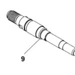 Conj. Eixo De Saida E Embreagem Para Perfuratriz D21585-qs Dewalt 1004442-00