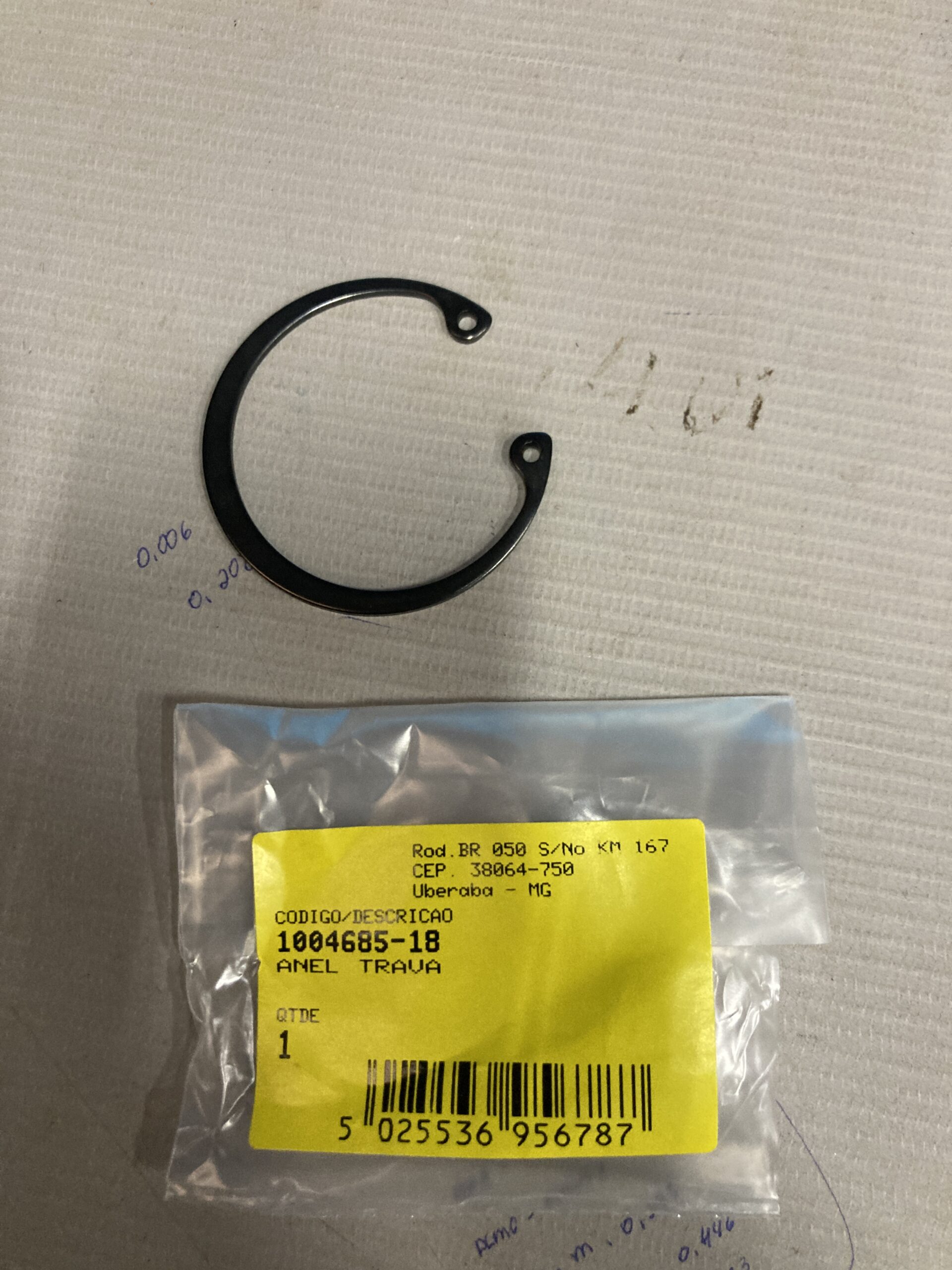 1004685-18 Anel Trava Para Furadeira Dwe1622-b2 Dewalt 1004685-18 - Imagem 1