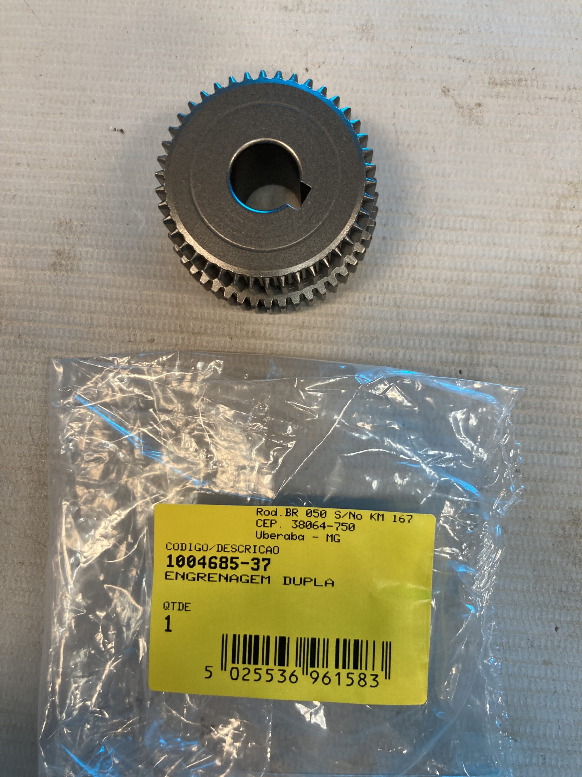 1004685-37 Engrenagem Dupla Para Furadeira Dwe1622-b2 Dewalt 1004685-37 - Imagem 1