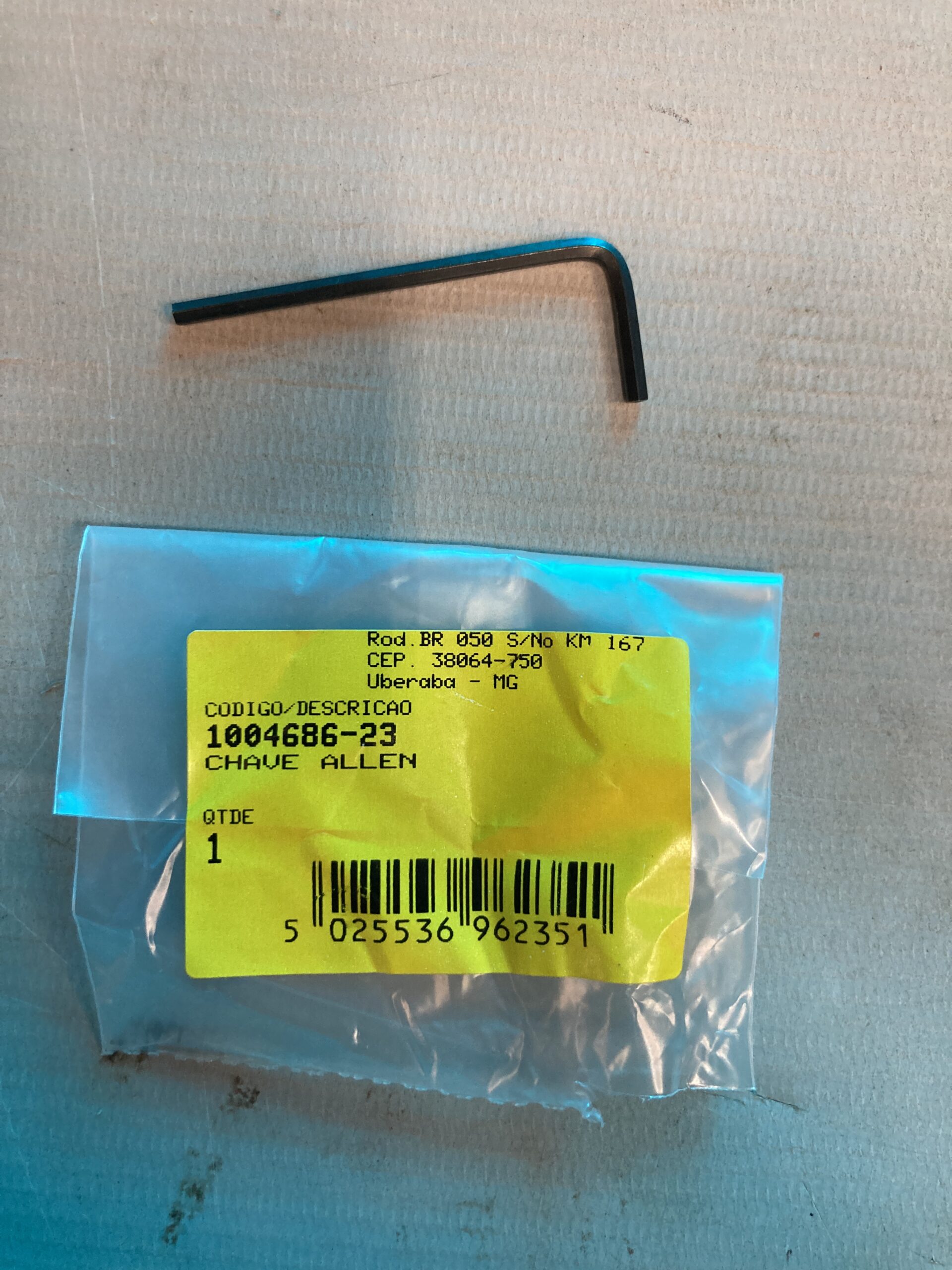 1004686-23 Chave Allen Para Furadeira Dwe1622-b2 Dewalt 1004686-23 - Imagem 1