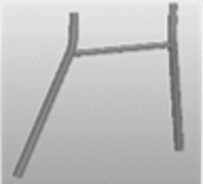 1004768-10 Perna Esquerda Para Serra De Mesa Ou Bancada Bes71800tss-b2 Black+decker 1004768-10 - Imagem 1