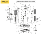 Auto Trava P/ Tupia Srr1200 Stanley 5140203-18 - Imagem 4