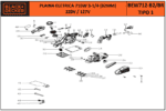 Suporte da Lamina p/  Plaina Bew712-b2 Black+decker Na388980 - Imagem 4
