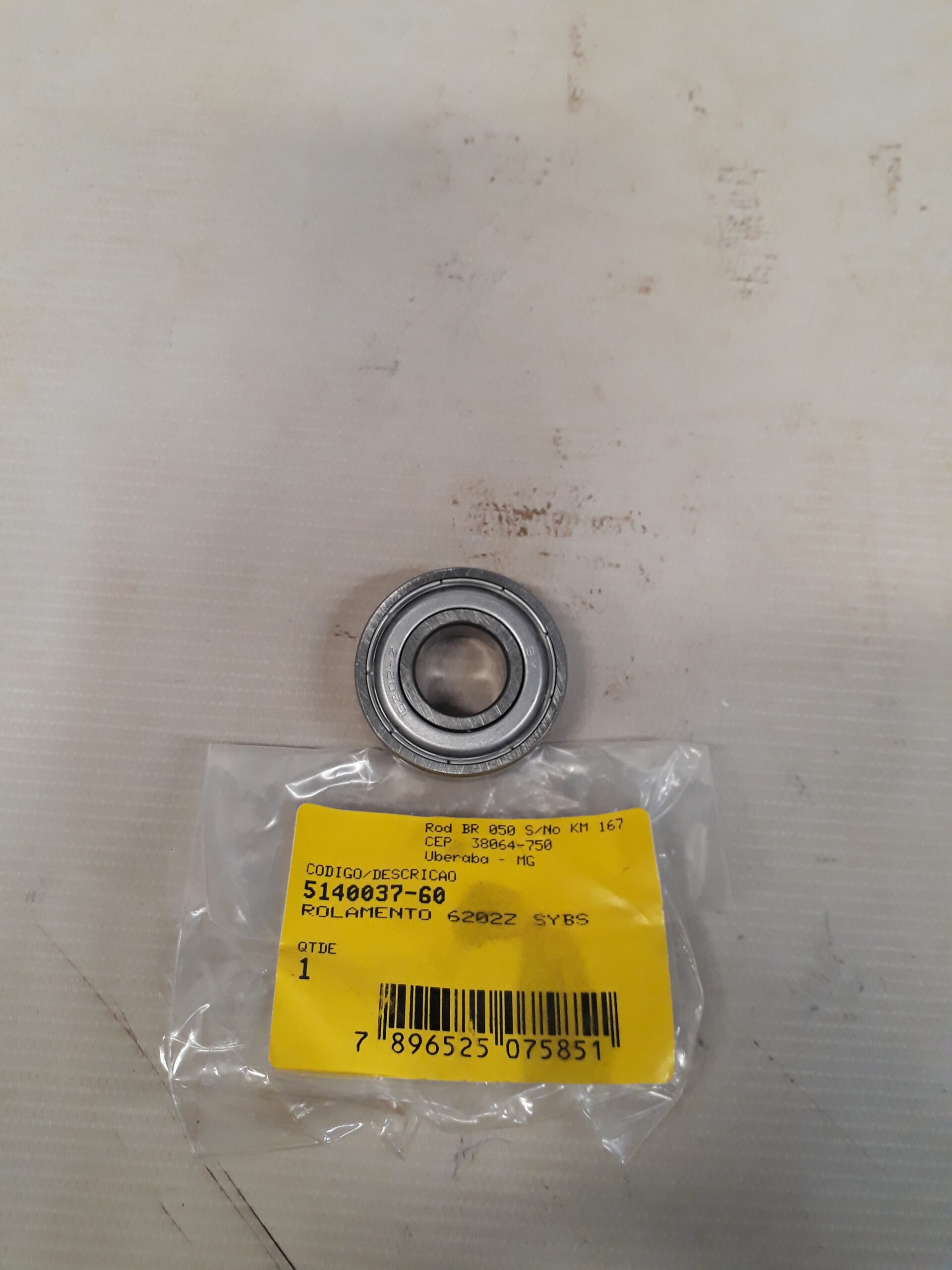 5140037-60 Rolamento 6202z Sybs Para Furadeira Sbt2513-b2 Stanley 5140037-60 - Imagem 1