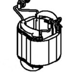 Conj. Estator 127v Para Lixadeira Roto E Orbital Sss310-br Stanley 5140058-75